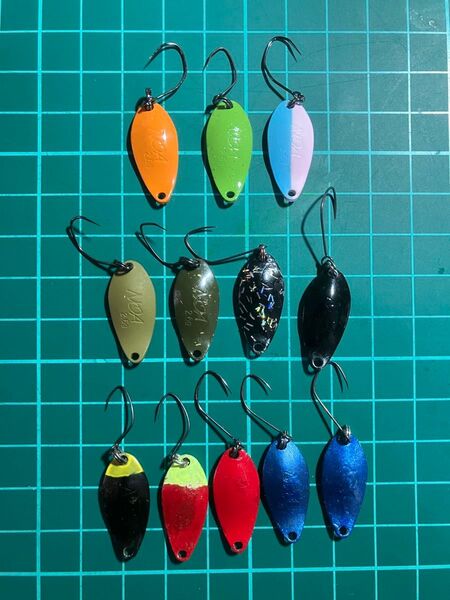 価格相談不可 最終価格! ロデオクラフト ノア 2.6g 12枚 廃盤モデル 中古品 自塗り有り