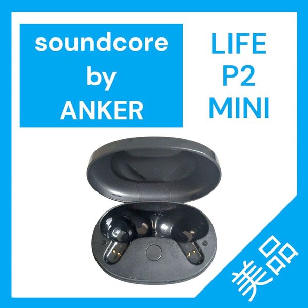 【美品】Soundcore Life P2 Mini ケース単品 ブラック