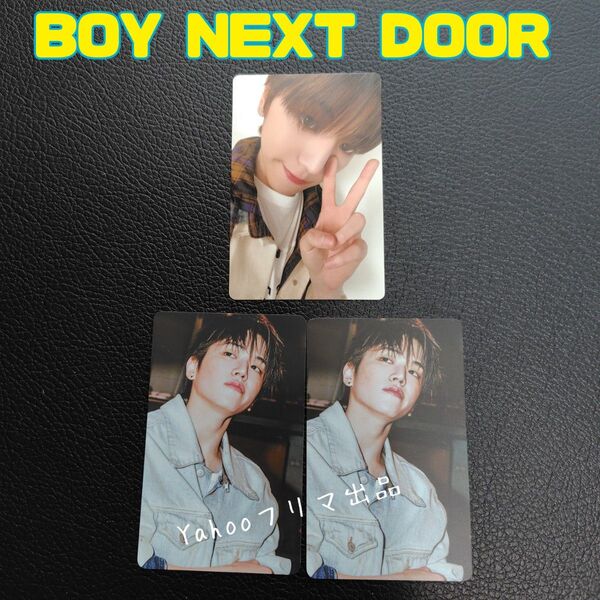 BOYNEXTDOOR リウ No Genre HMV 特典 トレカ アルバム封入 フォトカード ボネクド ボイネク