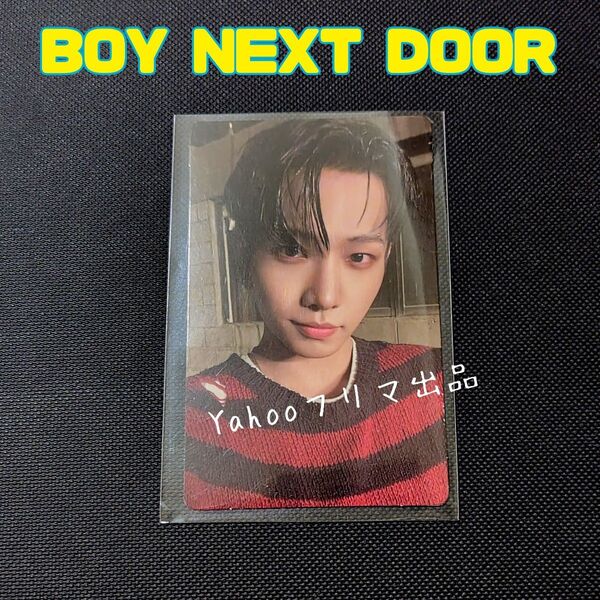 BOYNEXTDOOR ジェヒョン トレカ ラキドロ weverse GB フォトカード
