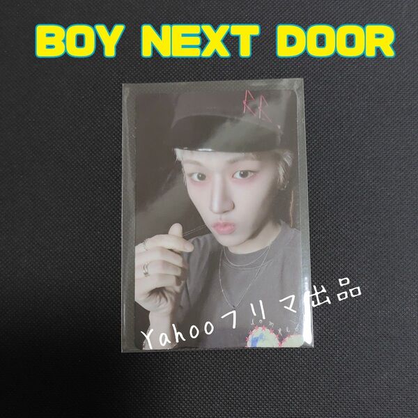 BOYNEXTDOOR リウ NoGenre weverse GB ラキドロ トレカ フォトカード 特典