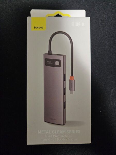 Baseus USB-C ドッキングステーション 8in1
