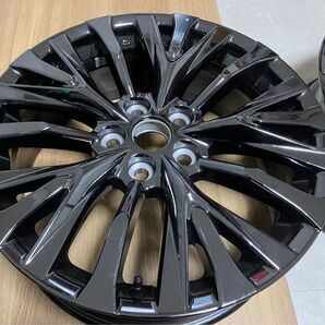 ★トヨタ 40系 ヴェルファイア 19インチ 純正ホイール PCD120 7J +40 ブラックスパッタリング 新車外し 1本★②