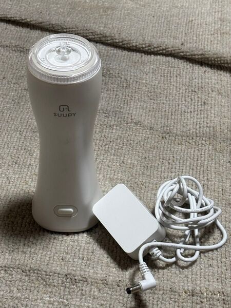 SUUPY鼻吸い器 鼻水吸引器 電動 ハンディ 子供 赤ちゃん 医療機器認証 パワフル 携帯 静音 大人子ども (本体のみ)