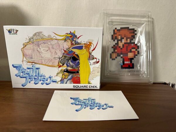非売品 ピクセルリマスター FF1 アクリルスタンド ファイナルファンタジー36周年 光の戦士キャンペーン