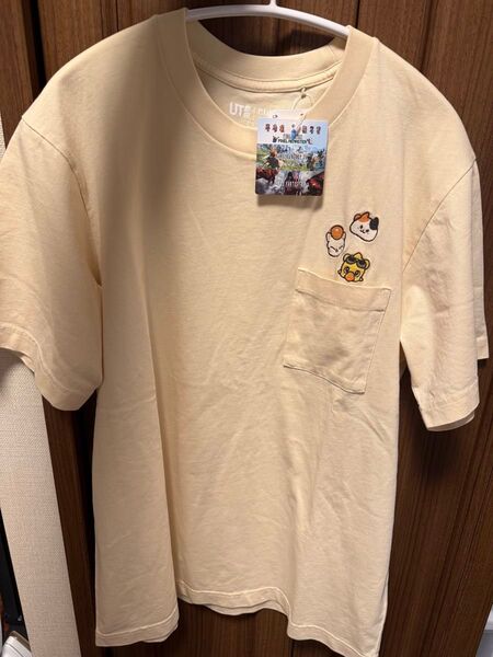 ユニクロ UT ファイナルファンタジー XIV Tシャツ Lサイズ クリーム色 新品 未使用 FF14