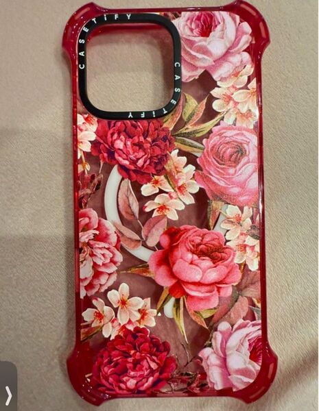 iPhone16pro max スマホケース iPhoneケース 花柄 ピンク ケースティファイ CASETiFY