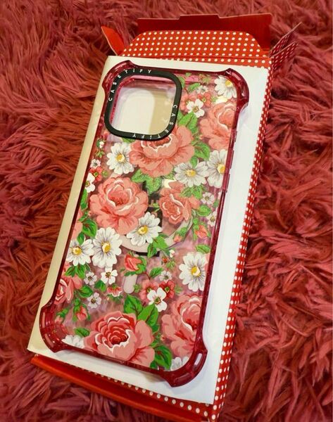 casetify iPhone16pro max 花柄 インパクトケース CASETiFY ケースティファイ iPhone Pro