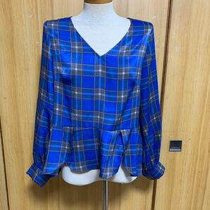 VICKY ビッキー 長袖プルオーバー ブラウス チュニック カットソー トップス