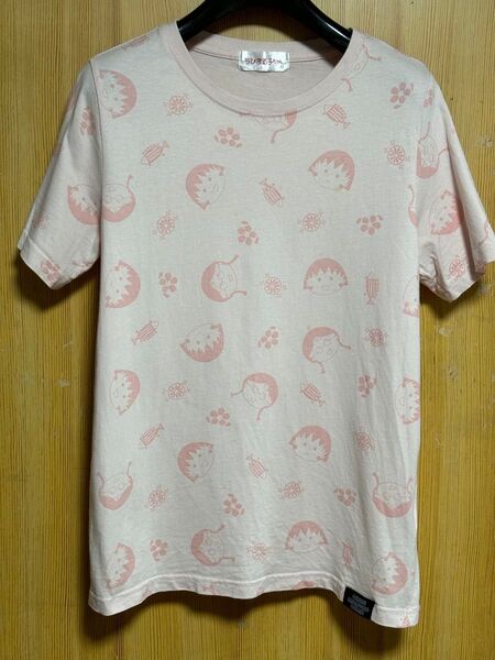 ちびまる子ちゃん 半袖総柄Tシャツ カットソー