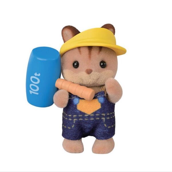 シルバニアファミリー 赤ちゃんコレクション 赤ちゃん工作だいすきシリーズ Pack くるみリスの赤ちゃん