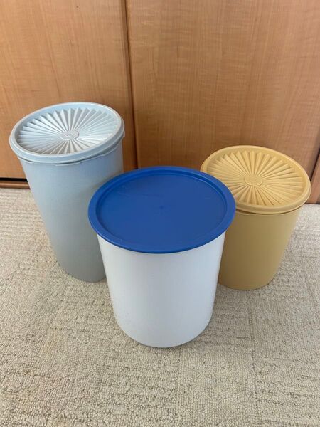 タッパーウェア 中古3点セット タッパーウェア 保存容器