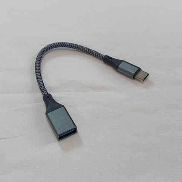 USB A to C ケーブル 変換アダプタ 充電 データ転送