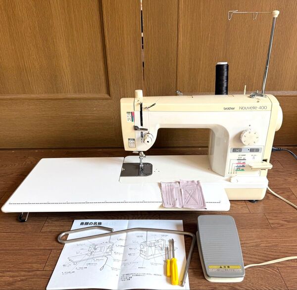 職業用ミシン brother ブラザーヌーベル400 自動糸切