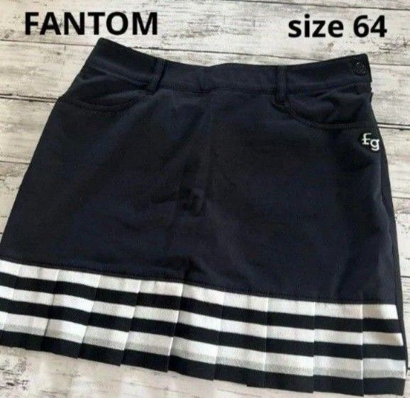 FANTOM スカート W64 プリーツ インナー ゴルフ 韓国 ファントム