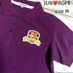 日本製 ジュンアンドロぺ 半袖 M ポロシャツ ジュンロペ