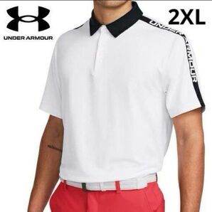 新品 UNDER ARMOUR 2XL メンズ シャツ アンダーアーマー ゴルフ 大きいサイズ