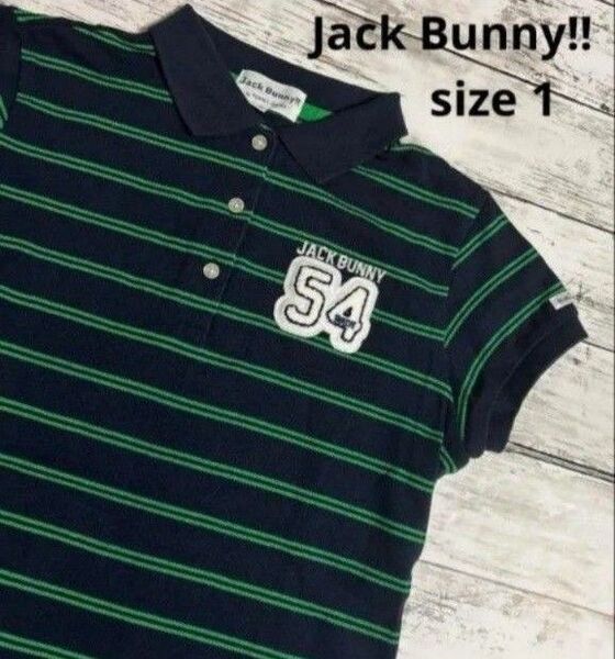 ジャックバニー ポロシャツ サイズ1 M パーリーゲイツ JACK BUNNY