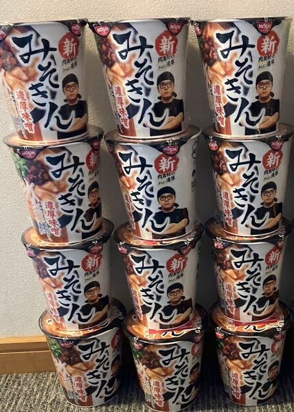 HIKAKINPREMIUM みそきん 濃厚味噌ラーメン 12個セット