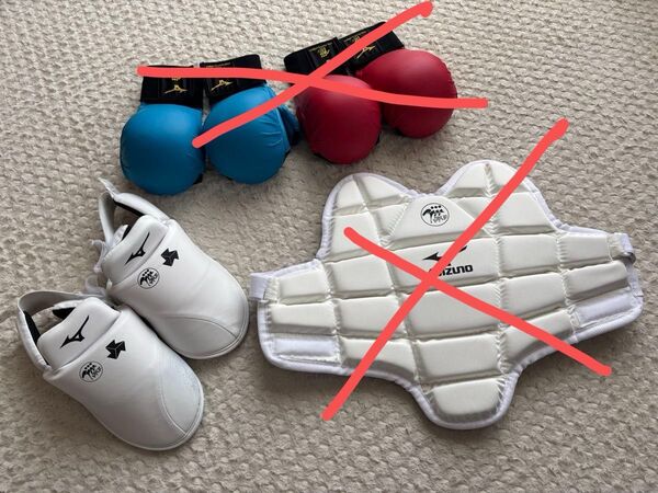 Mizuno 空手用防具インステップガード 全日本空手道連盟検定品