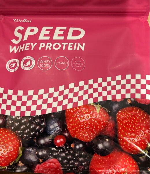 ウェルニ SPEED ホエイ プロテイン クリアベリーミックス風味 1kg