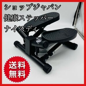 【送料無料】ショップジャパン 健康ステッパーナイスディ 黒 ブラック