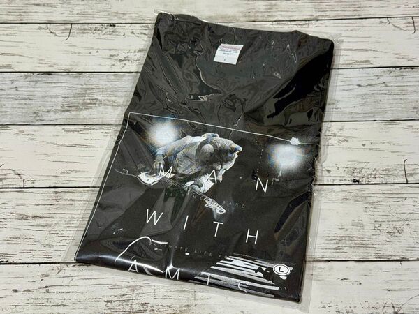 MAN WITH A MISSION ジャンケンジョニー 深淵Tシャツ5 Lサイズ 黒 ブラック 新品未開封品