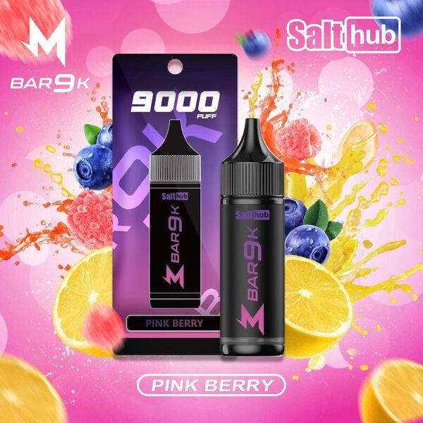 Salthub Bar9K ピンクベリー味