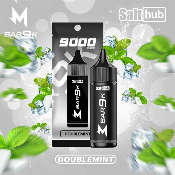 Salthub bar9K ダブルミント味