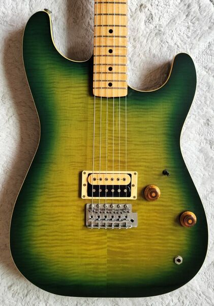 Tokai☆VS-60限定生産モデル グリーンサンバースト1ハムPU ハードケース付