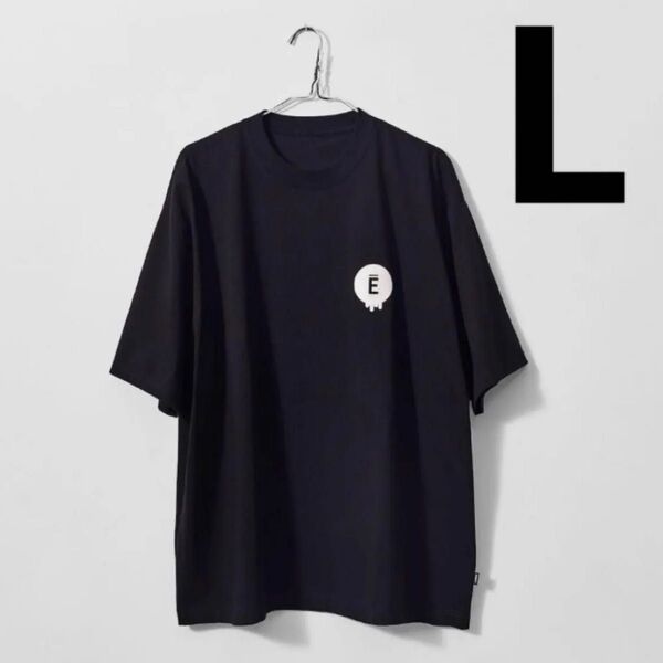2025 ENNOY CIRCLE DRIP T-SHIRT 黒 L