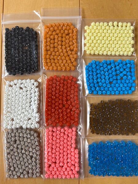 アクアビーズスタービーズ10色セット各100個入り(A)