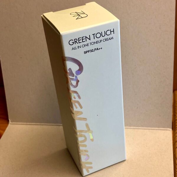 S2ND グリーンタッチ トーンアップクリーム 化粧下地 30ml SPF32/PA++