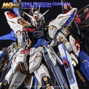 MGEX 1/100 ストライクフリーダムガンダム 用水転写式デカール ガンダム ガンプラ プラモデル 炎社製
