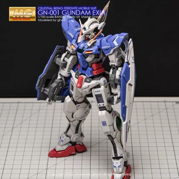 MG 1/100 エクシアガンダム用水転写式デカール 他社製 ガンダム ガンプラ プラモデル