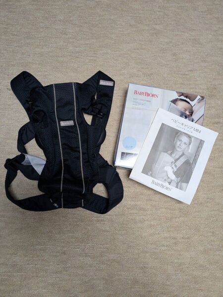 BABYBJORN ベビービョルンミニ ベビーキャリアMINI air メッシュ 抱っこ紐 ブラック