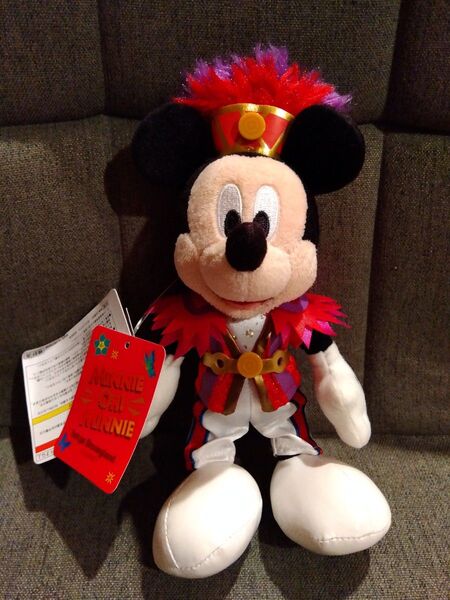 ディズニー ミッキーマウス ぬいぐるみバッジ ミニーオー!ミニー