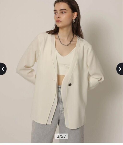 CADUNE シースルー ジャケット シアー カデュネ
