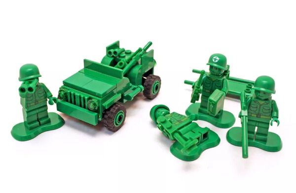 レゴ トイストーリー 7595 パトロール中のグリーンアーミーメン