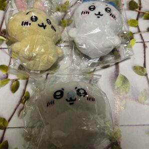 ちいかわ ガチャ お座りぬいぐるみ セット モモンガ うさぎ ハチワレ