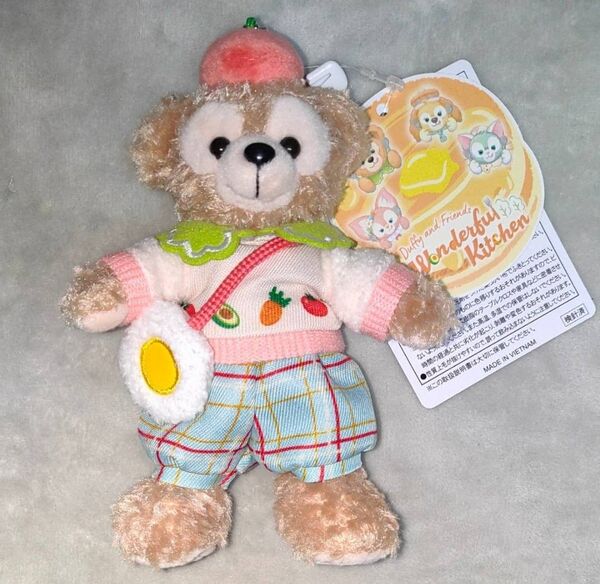 東京ディズニーシー ぬいぐるみバッジ ワンダフルキッチン ダッフィー