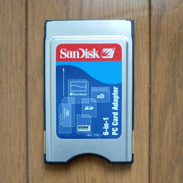 SanDisk 6-in-1 PC Card Adapter