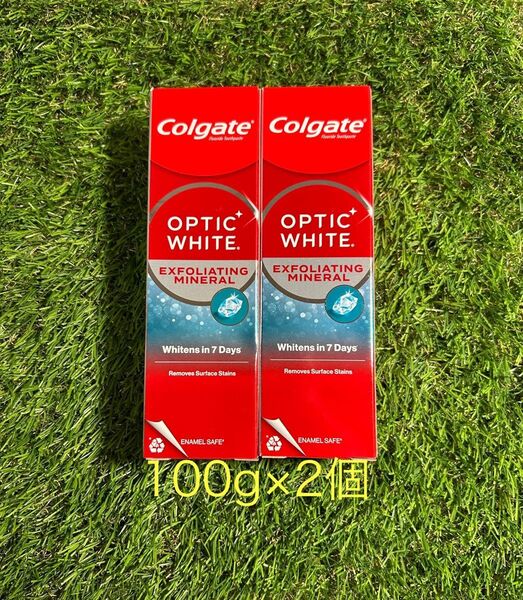 ◯100g×2コ Colgate コルゲート オプティックホワイト 送料込み ハミガキコ ホワイトニング