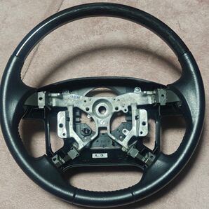 トヨタ 純正 ウッドコンビハンドル 70 ノア ヴォクシー 50 エスティマ など 黒木目 45100-28480-CO