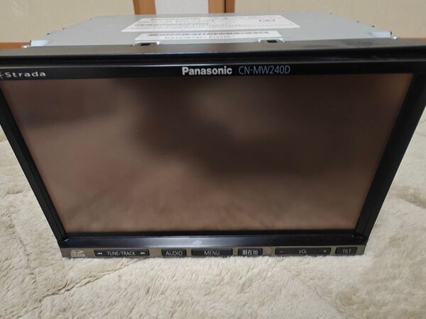 Panasonic Strada CN-MW240D カーナビ テレビ フルセグ SDカード USB DVD再生