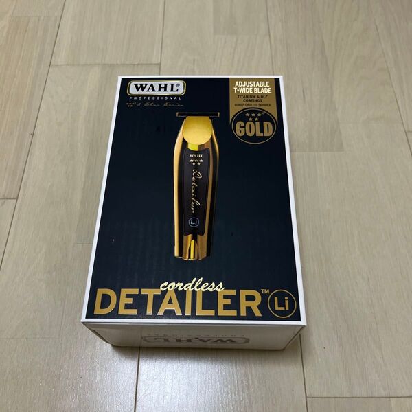 未使用品WAHL5Star ゴールド コードレス ディテイラー Li