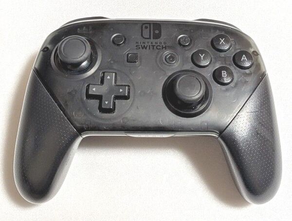 【ジャンク品】Nintendo Switch プロコン 純正 ブラック
