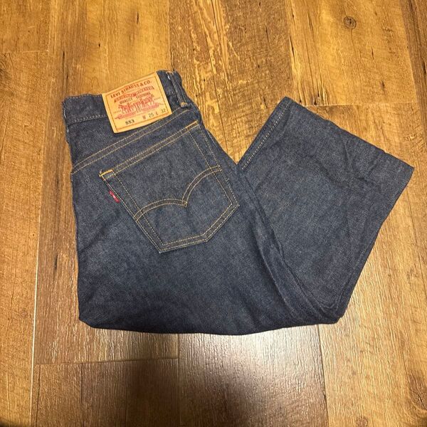 Levi’s リーバイス デニムパンツ 濃紺 ジーンズアメカジ ストレートL25W32 ジーパンメンズレディース M S相当