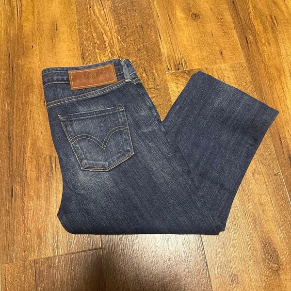 Levi's リーバイス ジーパン ジーンズ デニム デニムパンツ ブルー 濃紺 ストレートレディース w28