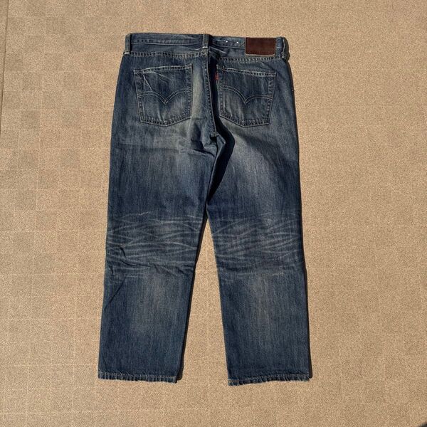 Levi's リーバイス メイド&クラブテッドデニムパンツ ジーンズ ジーパン デニムテーパードアメカジメンズ濃紺 Mサイズ